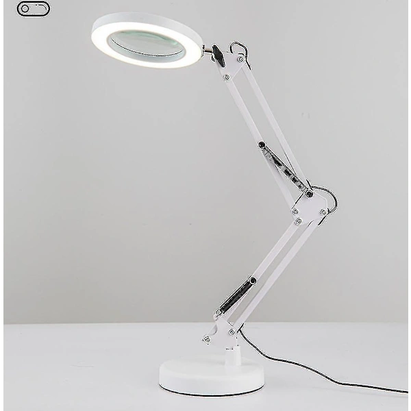 Lupa De Led Com Luz, 3 Cores E 10 Níveis De Brilho Yde Aquaforge