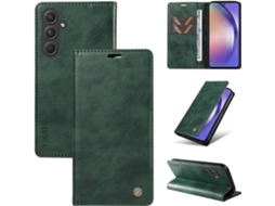 Capa Para Samsung Galaxy A55 5g, Capa Carteira Flip Em Couro Pu Resistente A Impactos À Prova De Choque Porta Cartões