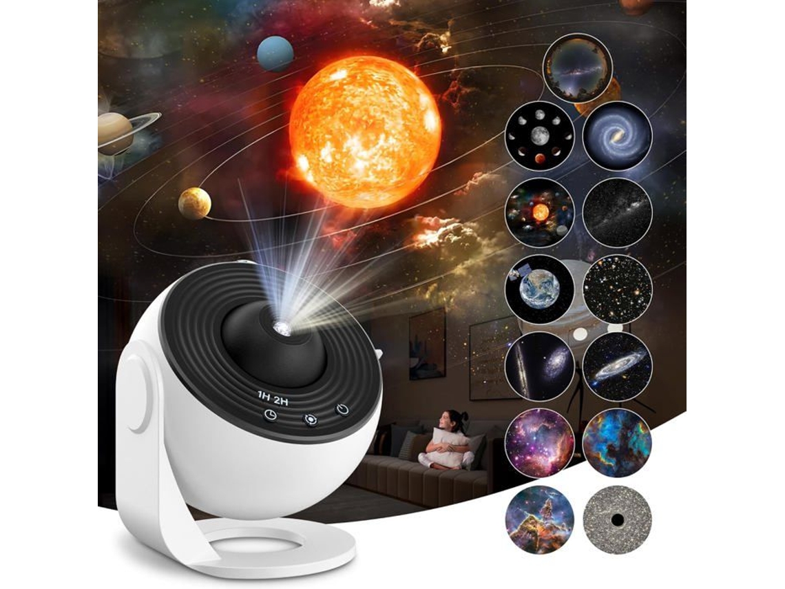 Projetor de Céu Estrelado Led com Galáxia AQUAFORGE