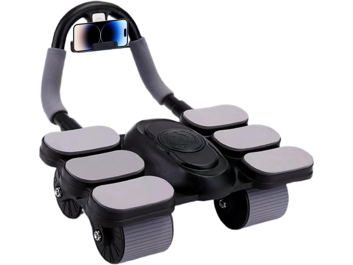 Roda de Treinamento S/MARCA, com apoio para cotovelos, para exercícios abdominais