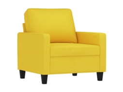 Sofa Chair, Sofa Chairs Vidaxl Amarelo Tecido (n/a)
