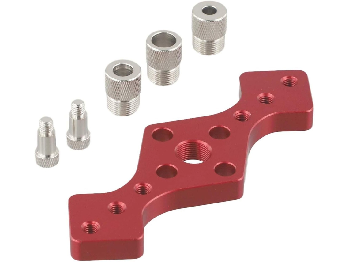 Kit De Guias Broca Autocentrantes 6/8/10 Mm Para Marcenaria, Liga