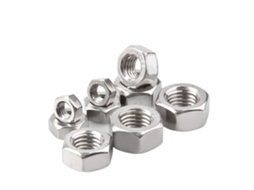 Conjunto De Porcas Sextavadas - Mini Métricas Em Aço Inoxidável 304