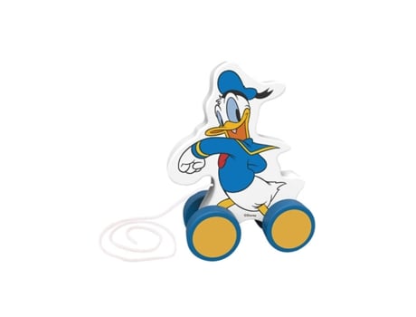 Brinquedo de Madeira  Arraste Donald