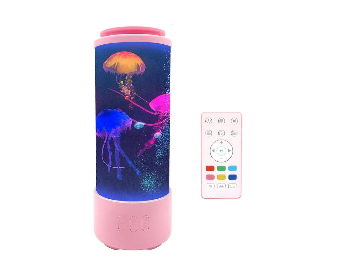 Aparelho De Terapia Do Sono Com Ruído Branco, Luzes Que Reagem À Música E Projeção De Águas-vivas Para Alívio Do Estresse (multicolorido).