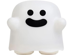 Luminária Noturna Led Em Formato De Fantasma Fofo Com Sensor Toque,