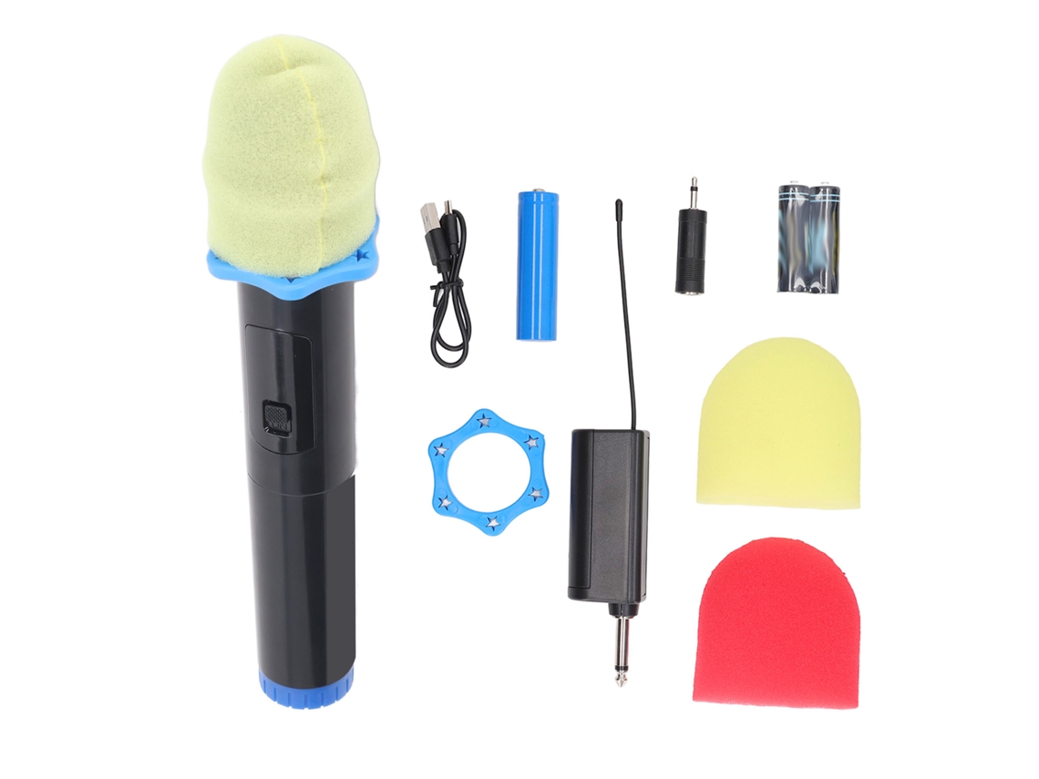 Micrófono Inalámbrico Dinámico Para Karaoke Y En Vivo - Sistema Inalámbrico De Micrófono Portátil