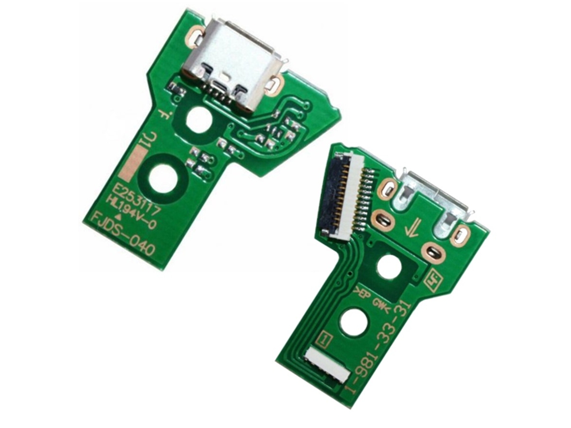 Conector De Carregamento Do Controlo Jds 040 Jdm 040 Placa De Alimentação Micro Usb Ps4 Play Station