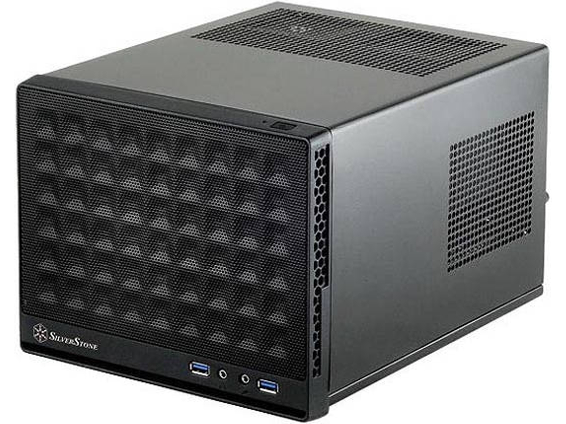 Caixa PC SILVERSTONE SG13 (Mini ITX Tower - Preto)