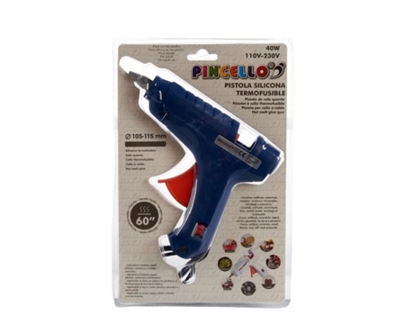 Pistola de silicone Silicone (4 x 27,5 x 18,5 cm)