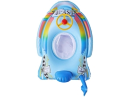 Naves Espaciais, Lanchas, Boias Infláveis para Bebês, Brinquedos para Piscina, Assentos de Anel para Natação ao Ar Livre AQUAFORGE