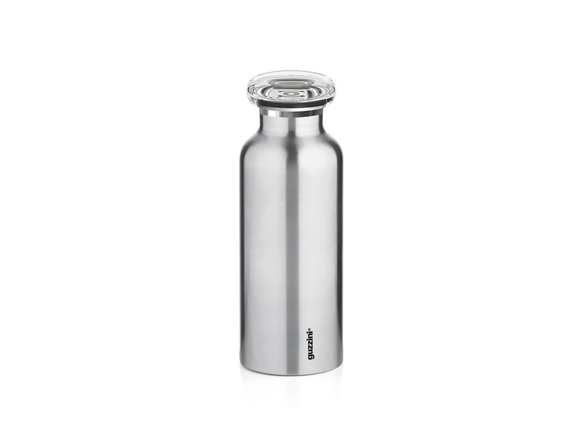 Garrafa Térmica para Viagem GUZZINI Prateado - Energy (330 ml)