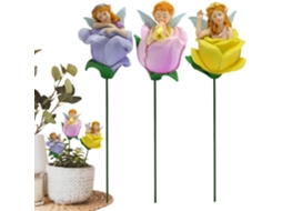 Decoração de Jardim, 3 Peças, Miniaturas Decorativas para Uso Externo para Caminhos, Quintal, Gramado, Natal CHABERLU
