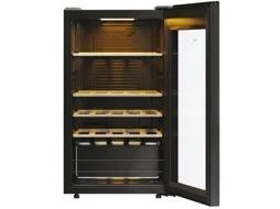Cave de Vinho HAIER HWS34GGH1 G (34 Garrafas - Preto)