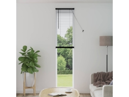 Vidaxl Cortina Veneziana Preto 213 X 60 Cm 25 Mm Pvc