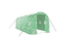 Estufa com Estrutura de Aço 12 M² 6x2x2 M Verde MAISON EXCLUSIVE