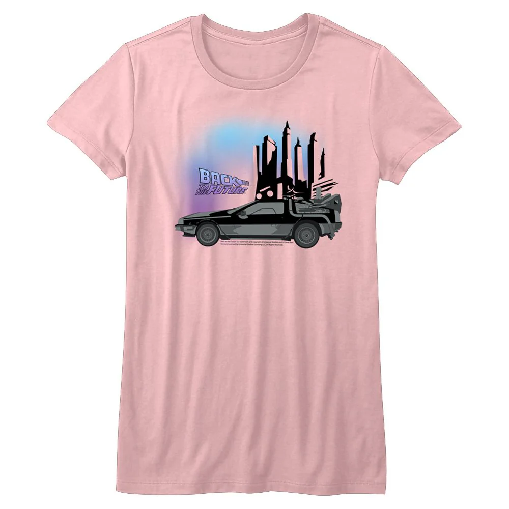 Unisex Adult T-shirt Rockinstone Back To The Future Movie Nyooooom White Sizexxl