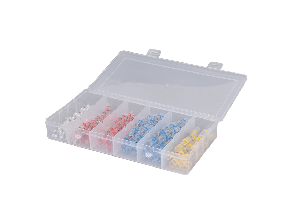 Kit De 150 Conectores De Fio Com Encolhimento Térmico, À Prova D'água E Isolado Para Soldadura