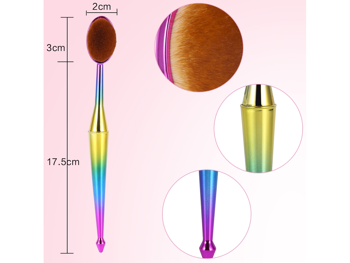 Pincéis De Maquiagem Para Blush E Esconder Imperfeições