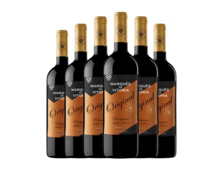 Vinho MARQUÉS DE VITORIA Original Rioja Jovem (0.75 L - 6 Unidades)