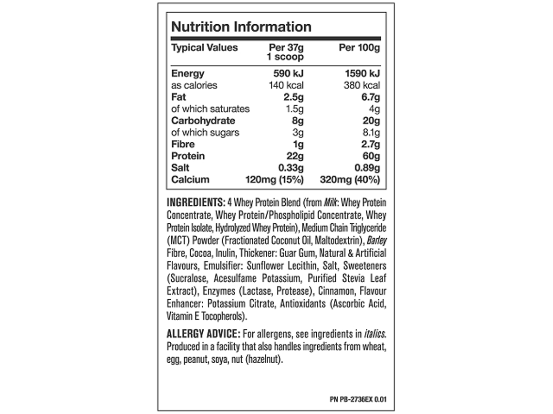 Suplemento Alimentar MUTANT Mutant Whey 2270 Gr Biscoitos E Creme