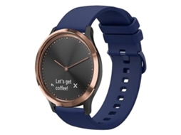 Lurelia Pulseira De Relógio Azul Marinho, Compatível Com Garmin Vivomove Hr Sport 20 Mm