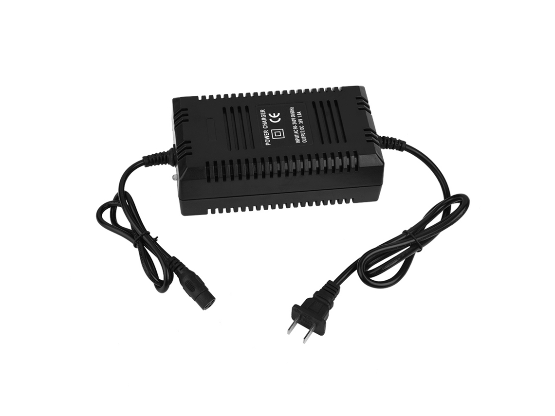 Aetheria carregador de Bateria 36v para Scooter Elétrico Bike com Conector Macho de 3 Pinos