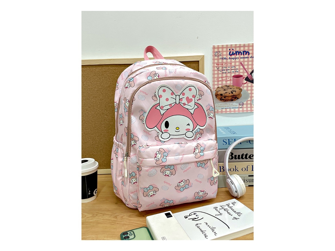 Mochila Infantil, Juvenil, Nylon, Desenho Animado, Kawaii, Aulas