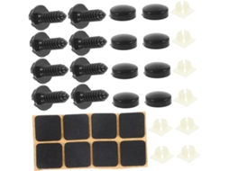 Conjunto De 8 Parafusos De Aço Inoxidável Para Fixação De Placas De Matrícula De Automóveis.