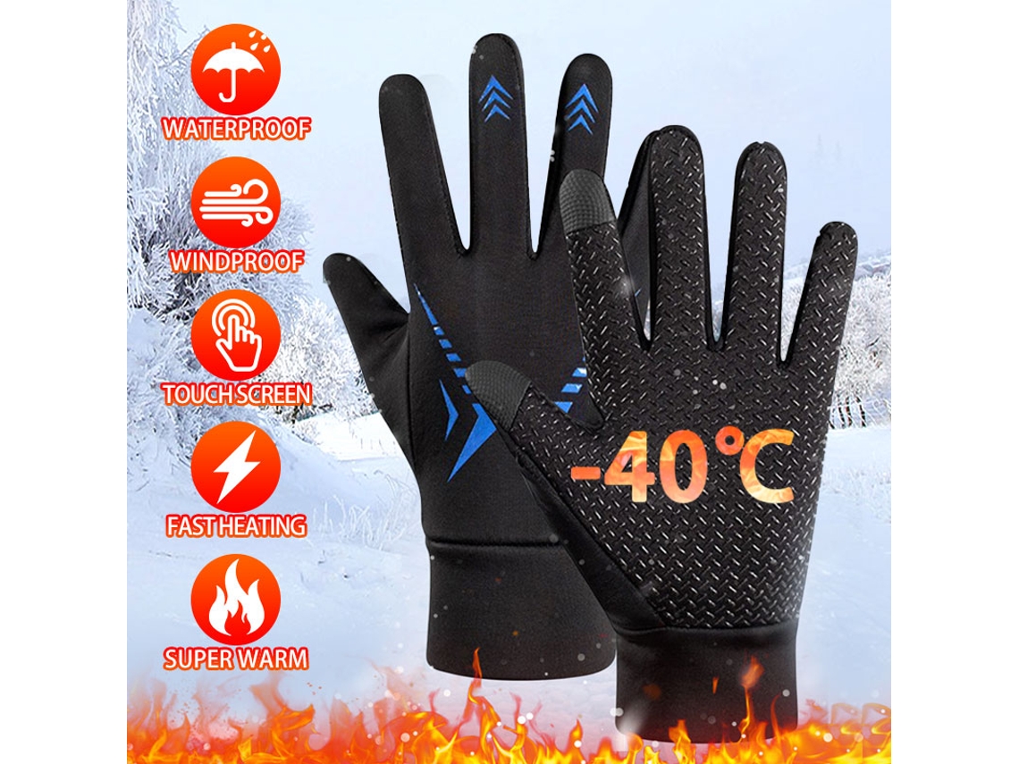 Luvas De Inverno Para Homens E Mulheres, Luvas Táticas Quentes, Tela Sensível Ao Toque, À Prova Dágua, Caminhadas, Esqui, Pesca, Aquaforge