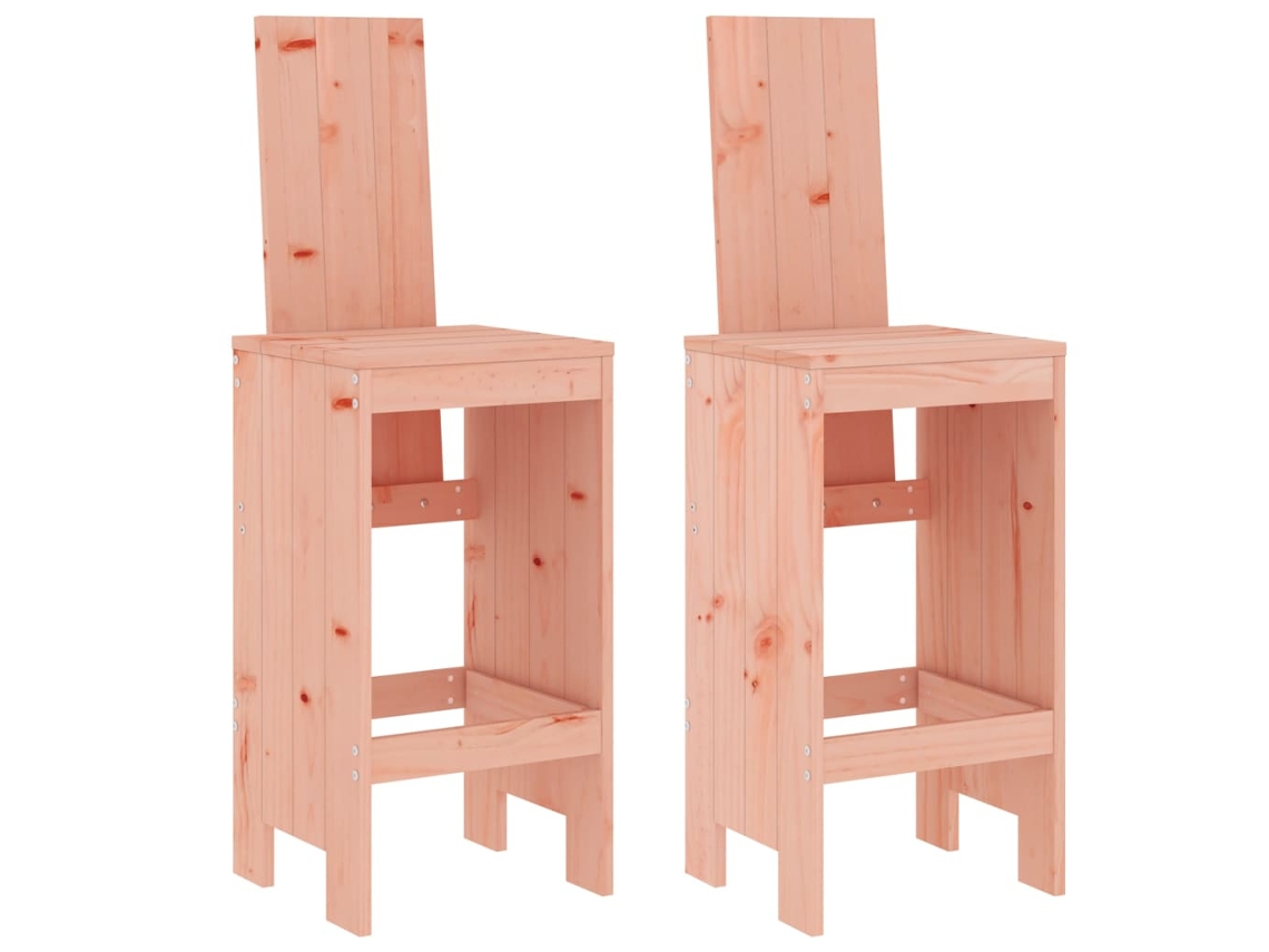 Bar Stool, Bar Stools Vidaxl Marrom Madeira De Douglas (40 X 42 X 120 Cm)