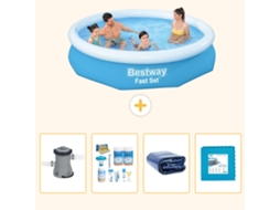 Bestway Piscina Bestway Fast Set Redonda - 305x66 Cm - 5-peças S188