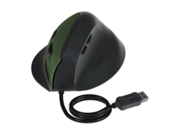 Lurelia Rato Vertical Ergonómico, Com Fio, Dpi Ajustável, Compatível Com Windows, Mac E Linux, Verde
