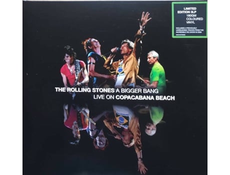 Vinil A Bigger Bang Live On Copacabana Beach Mercury Studios Rolling Stones Records