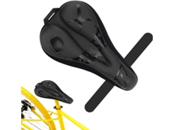 Capa Acolchoada Para Selim De Bicicleta, Confortável E Impermeável Em Couro Pu Capa Acolchoada Par Gokoco