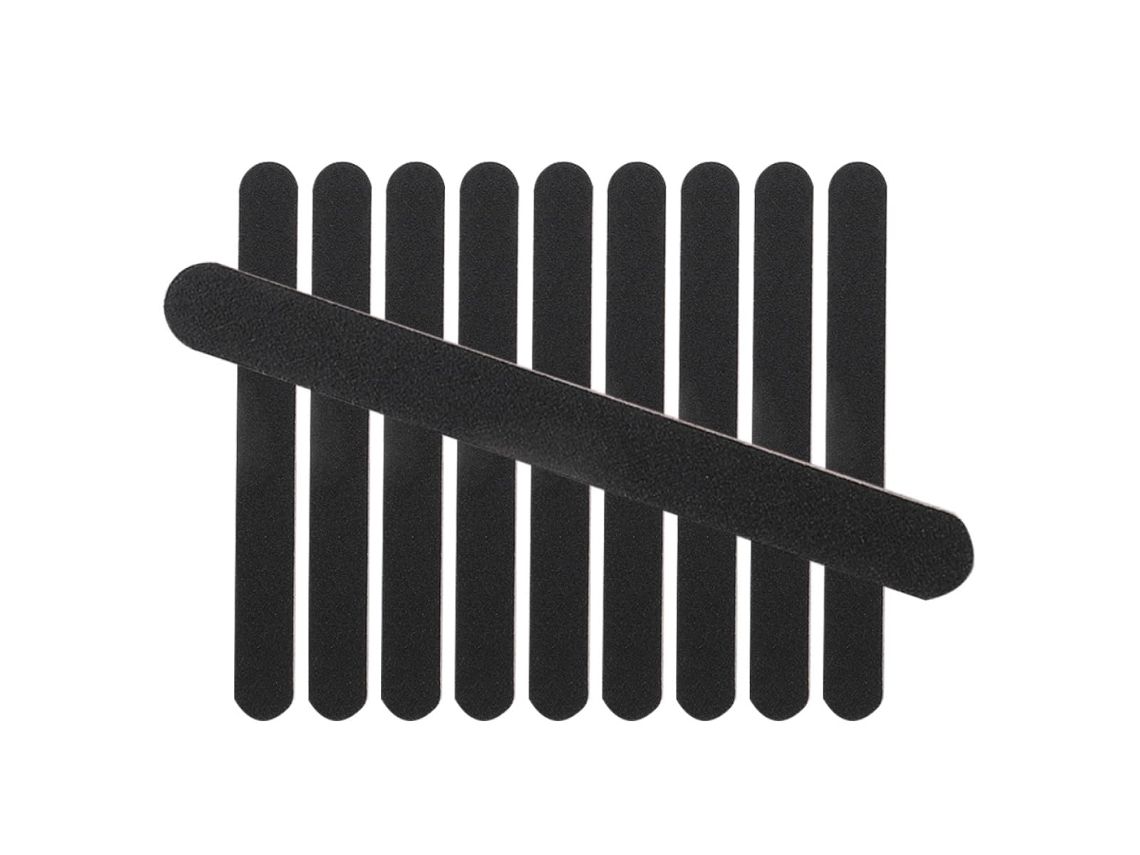 Conjunto de 12 palitos de polimento para modelos de madeira Garneck, ferramentas de lixa dupla face