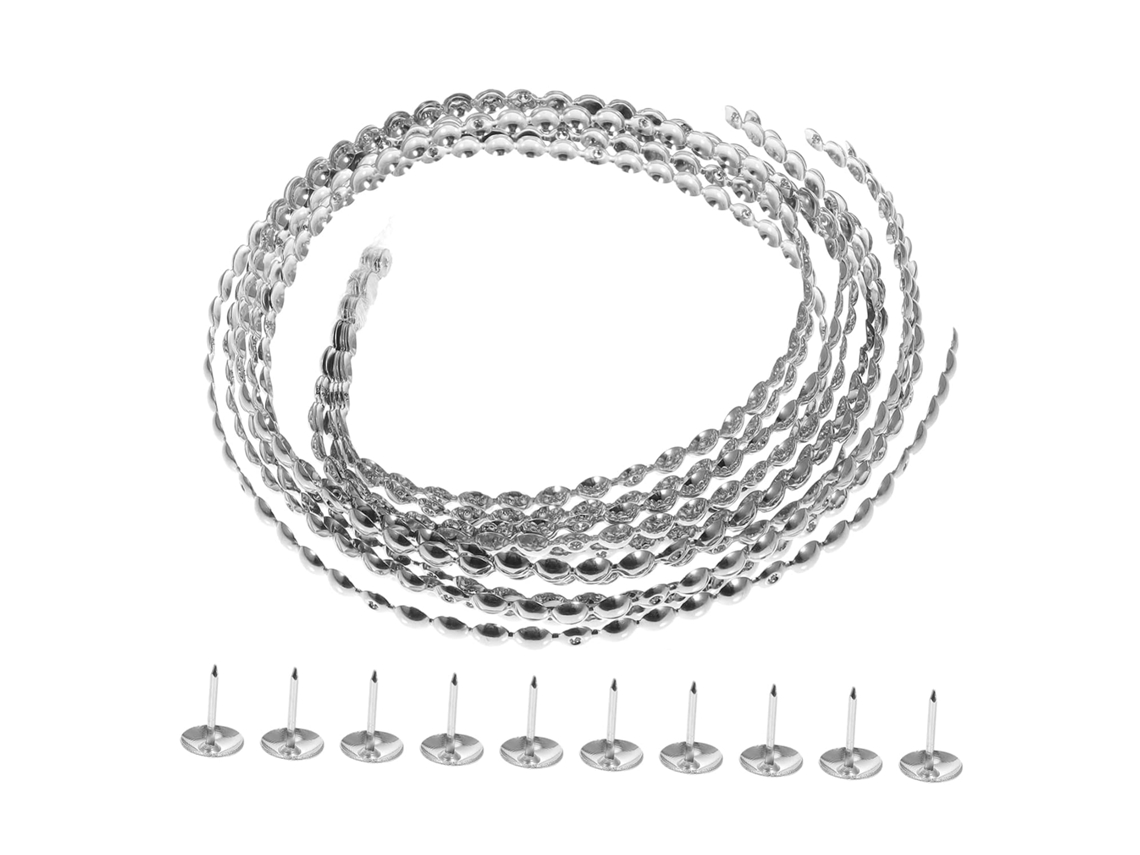 Conjunto Genérico De 6 Tiras Pregos Decorativos Para Estofamento Móvei