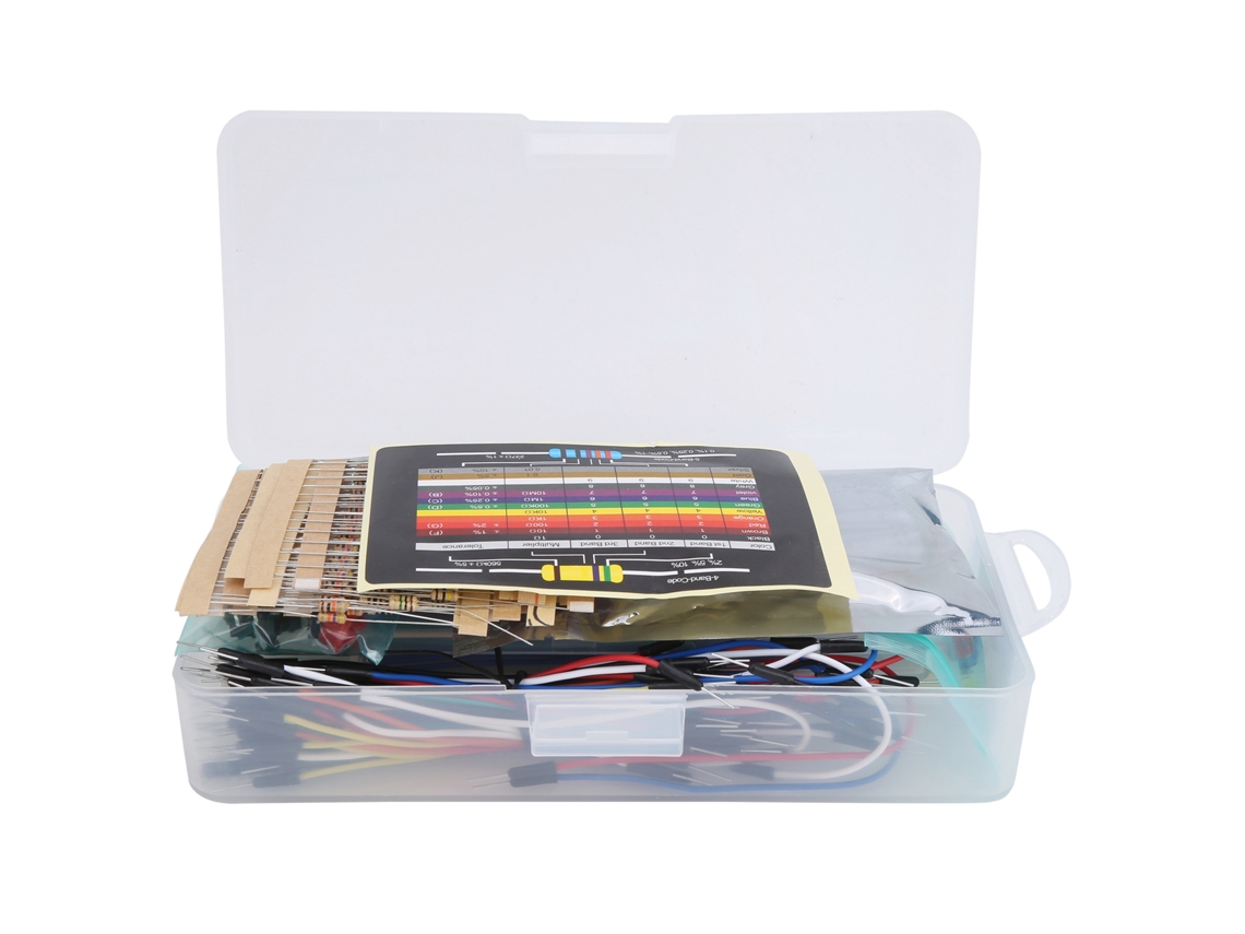 Kit Iniciante DIY de Componentes Eletrônicos para Raspberry Pi | S/MARCA
