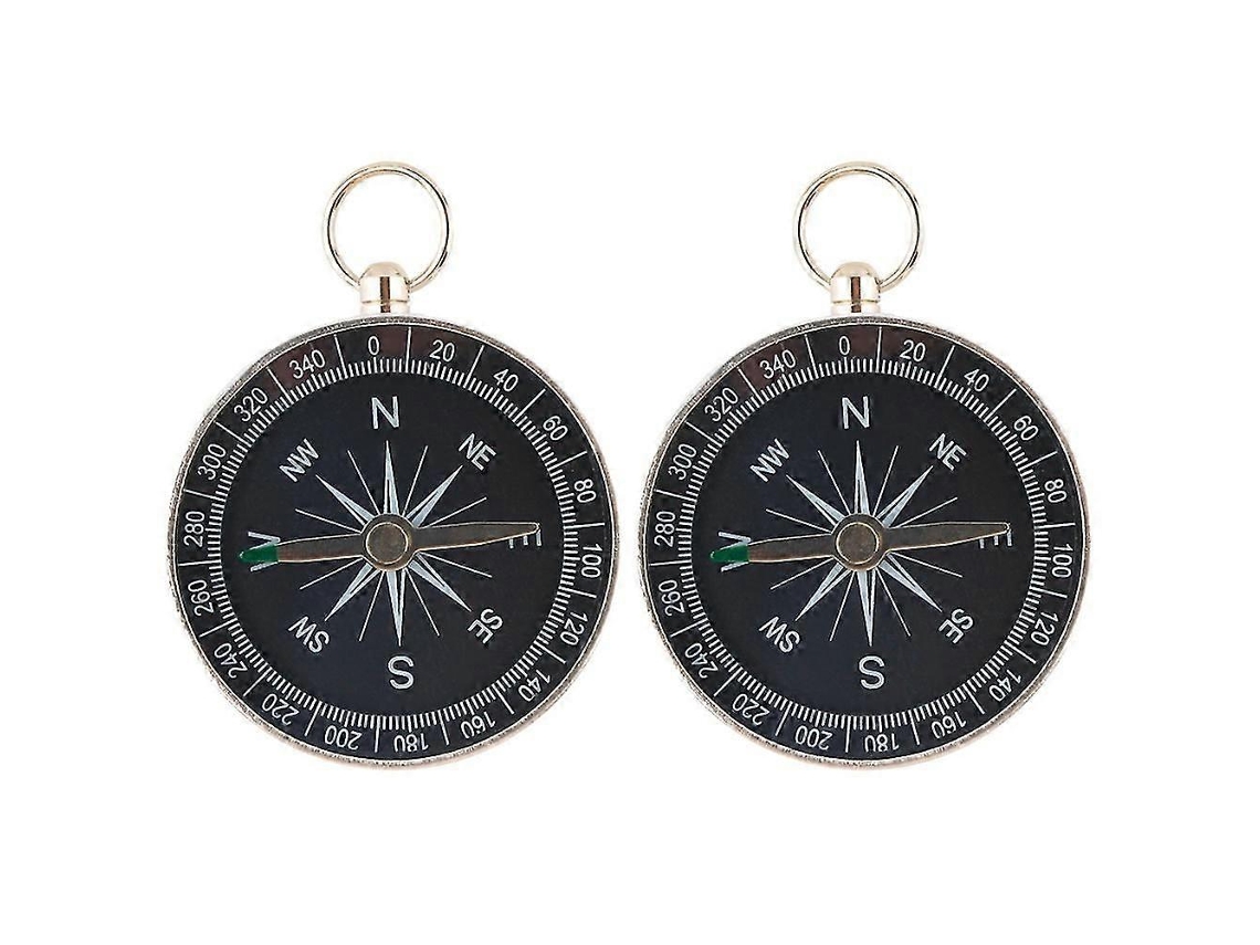 2 Bússolas de Chaveiro para Aventuras e Trilhas AQUAFORGE