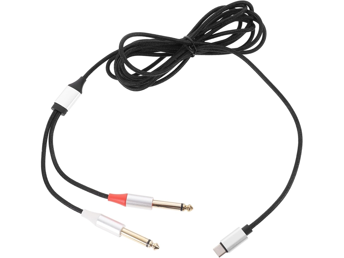 Cabo De Áudio Usb-c Para Conector Duplo, Cabo Conversor De Áudio