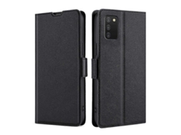 Capa De Couro Flip Horizontal Ultrafina Com Fivela Lateral E Voltagem Para Samsung Galaxy A03s 165,85 Mm, Versão Eua