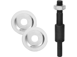 Adaptador De Mandril Para Rebolo Aço E Ferro, Design Em Formato