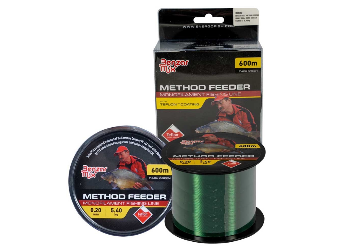 Monofilamento Method Feeder 300 M Transparente 0.250 Mmbenzar Mix