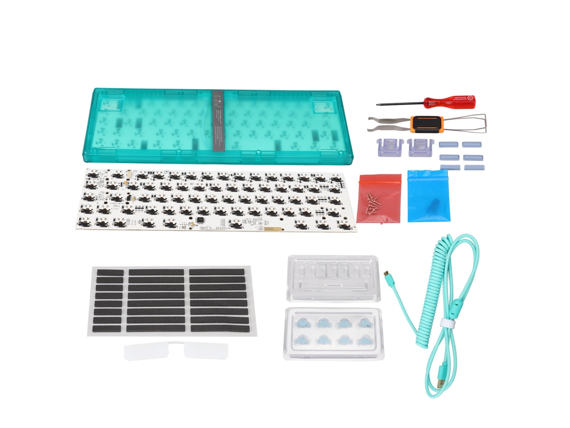 Kit De Teclado Mecânico Com 67 Teclas Diy