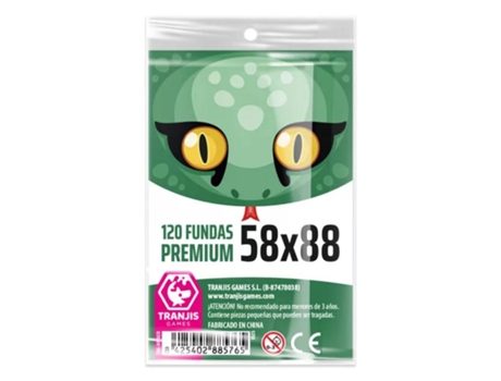 Tranjis Fundas Serpiente 58x88 Mm Premium 120 Unidades 85765 P25tranjis