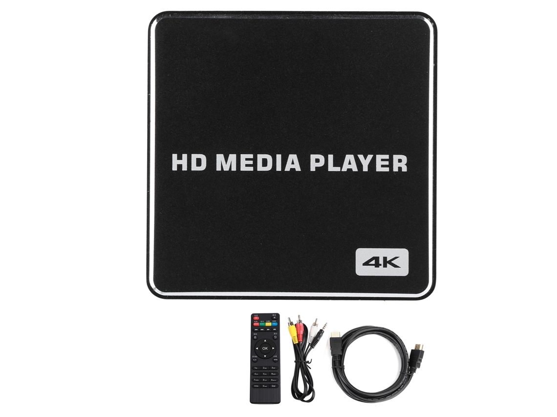 Reprodutor Multimedia Usb Mini 4k Hd, Hdmi 2.0 | S/MARCA