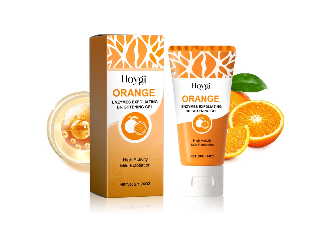 Gel Exfoliante Hoygi Para Remoção De Pontos Negros Pele Suave Clareada