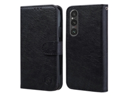 Capa Para Celular Com Textura De Couro Oleoso E Sensação De Pele Em Pu Tpu
