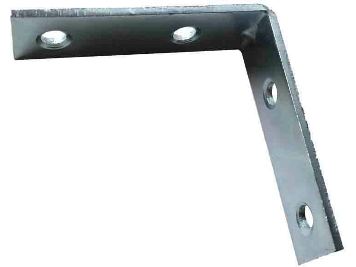 Esquadro Angular EDM Zincado 80x16x2mm