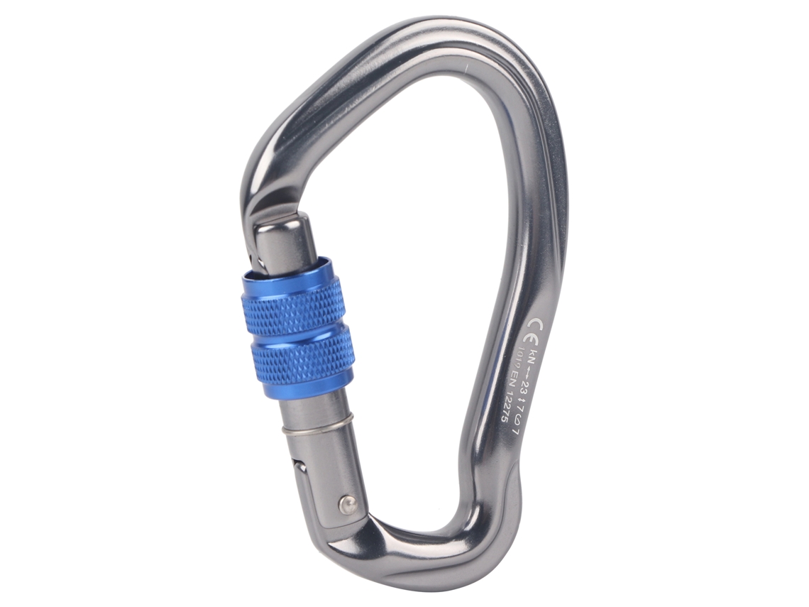 Chaveiro Carabiner com Trava Automática para Camping